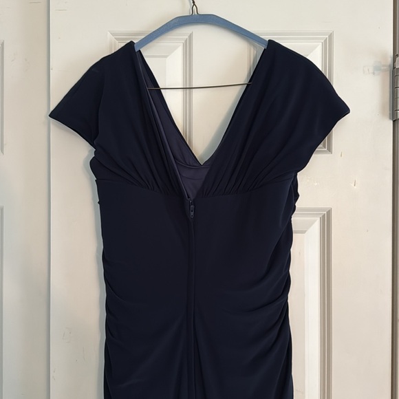 La Femme Ruched Jersey Gown - Picture 6 of 6